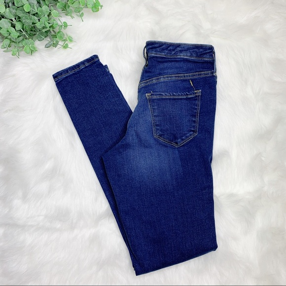 Mossimo Supply Co Mid Rise Stretch Skinny Jeans 25 - Picture 2 of 5